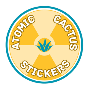 Atomic Cactus Stickers