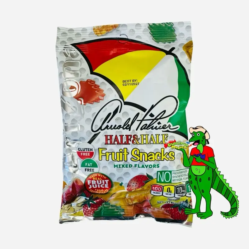 Arizona Half & Half Fruit Snacks - 5oz Mixed Flavors: Original, Mango, Strawberry, Peach
