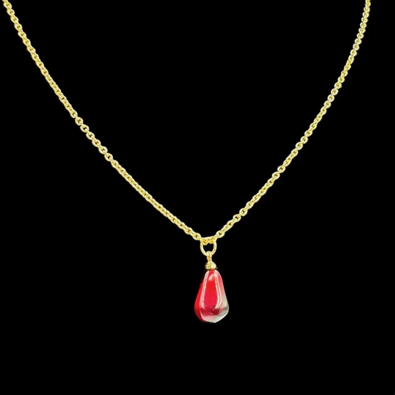 Persephone’s Pomegranate Seed Necklace