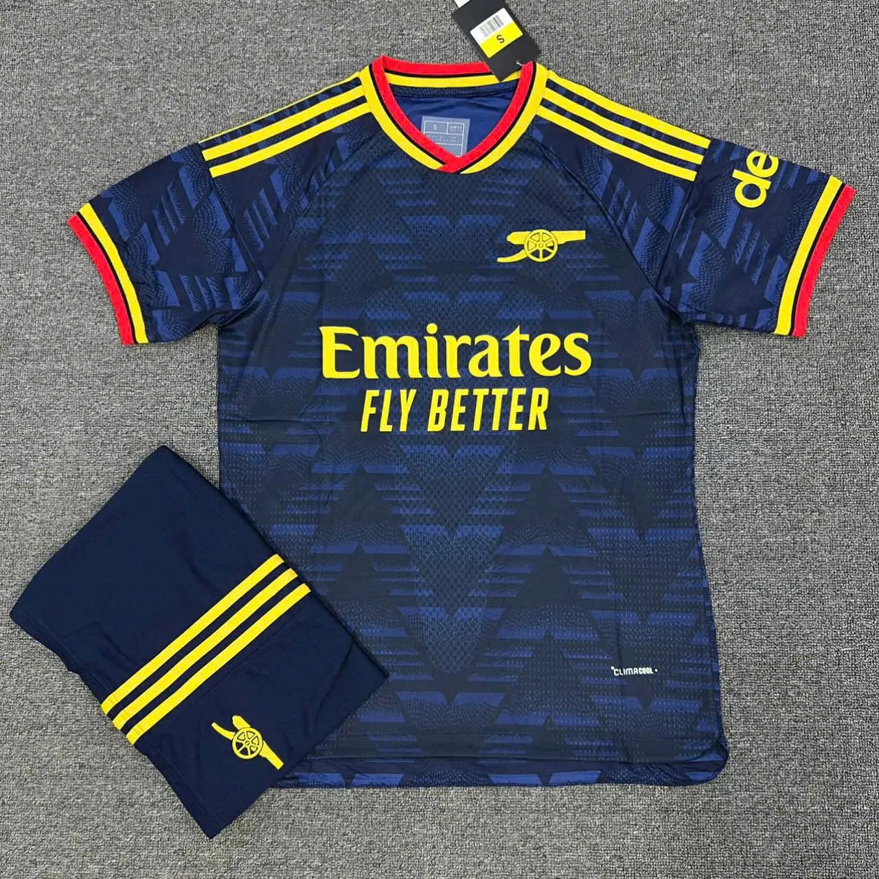 2026/2027 Men's Navy Football Away Uniform Breathable Short Sleeve Kit