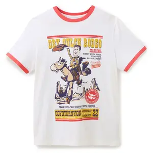 Disney Store Woody and Bullseye Ringer T-Shirt for Men – Toy Story