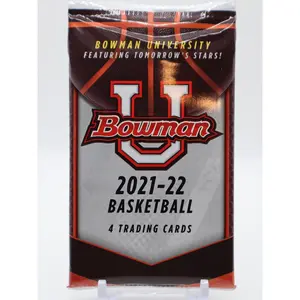 2021-22 Bowman University Basketball Blaster Pack (4 Cards)