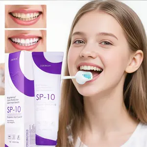 SP-10 Toothpaste, Color Correction Whitening Toothpaste, Probiotic Oral Care for Repairing Enamel and Lasting Freshness Breath, 4.23 oz - Cleaning Toothpaste