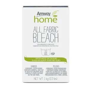 Amway Home All Fabric Bleach Ultra Concentrated for All Types of Fabrics 1 kg 2.2 lbs
