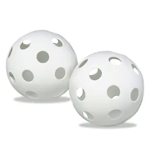 212 MAIN Durable Plastic Dog Baseball Toys - 9 in White, 12 per Set, Designed for Safe Play with Dogs