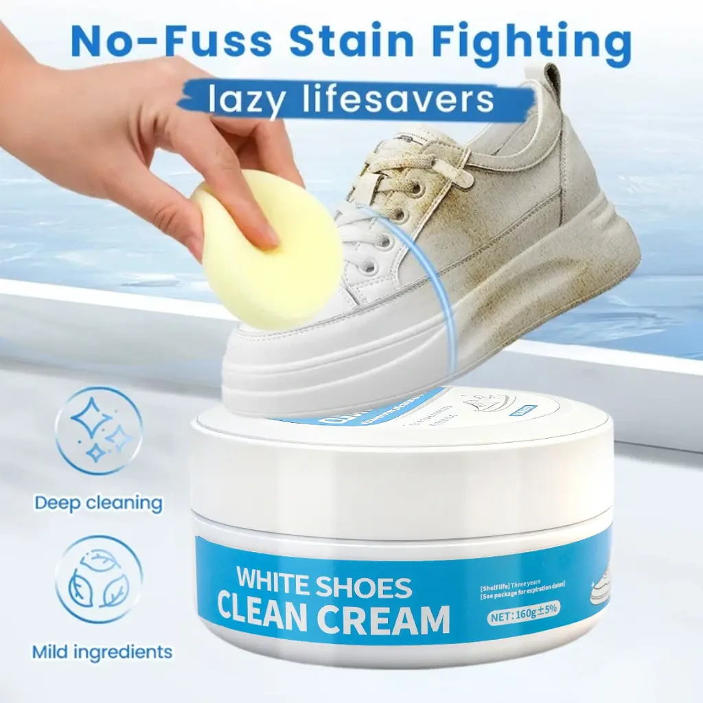 No Wash Shoe Cleaning Cream