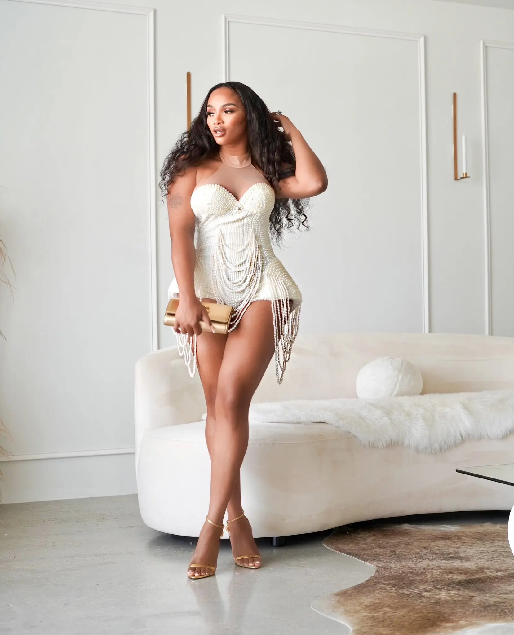 Pearlesque Romper