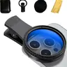52mm Clip-on CPL Phone Camera Lens Filter, CPL Filter for iPhone 16 15 14 13 12 11,Samsung BLU, Motorola, Xiaomi and Other Smart Phones
