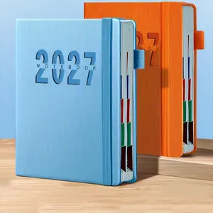 2027 Time Management Planner Journal, Daily One Page 365 Day Scheduling Notebook for Productivity Goal Tracking Habit Building Study and Work Planning