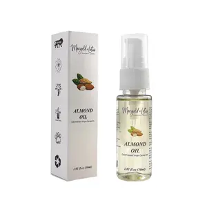Marigold and Lotus Cold-Pressed Virgin Carrier Almond Oil 1.01oz