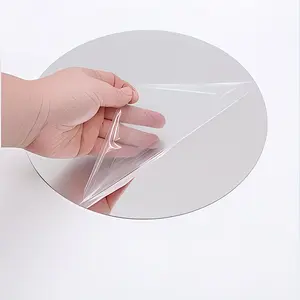 10 circular acrylic mirror table cushions -20cm reusable Reflective tabletop decoration, shatterproof and easy to install, suitable for weddings, parties, and tabletop center decoration, party decoration, Wedding Table Centerpieces