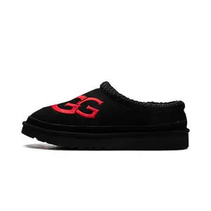 Tasman Logo Slipper "Black / Samba Red" 1112448 BSMR