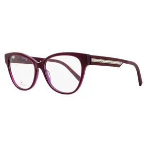 Swarovski Crystal Row Eyeglasses SK5392 081 Violet 55mm