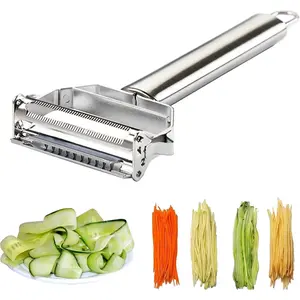 Multifunction Stainless Steel Julienne Peeler Vegetable Peeler Double Planing Grater Kitchen Accessories Cooking Tools Utensils