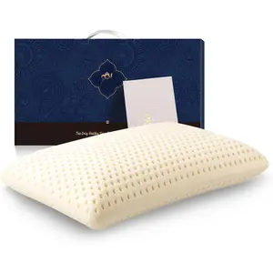 Talatex Talalay    Latex Pillow, Purefusion Talalay Latex Helps  , No Memory  ,  Package   with Removable Tencel Cover