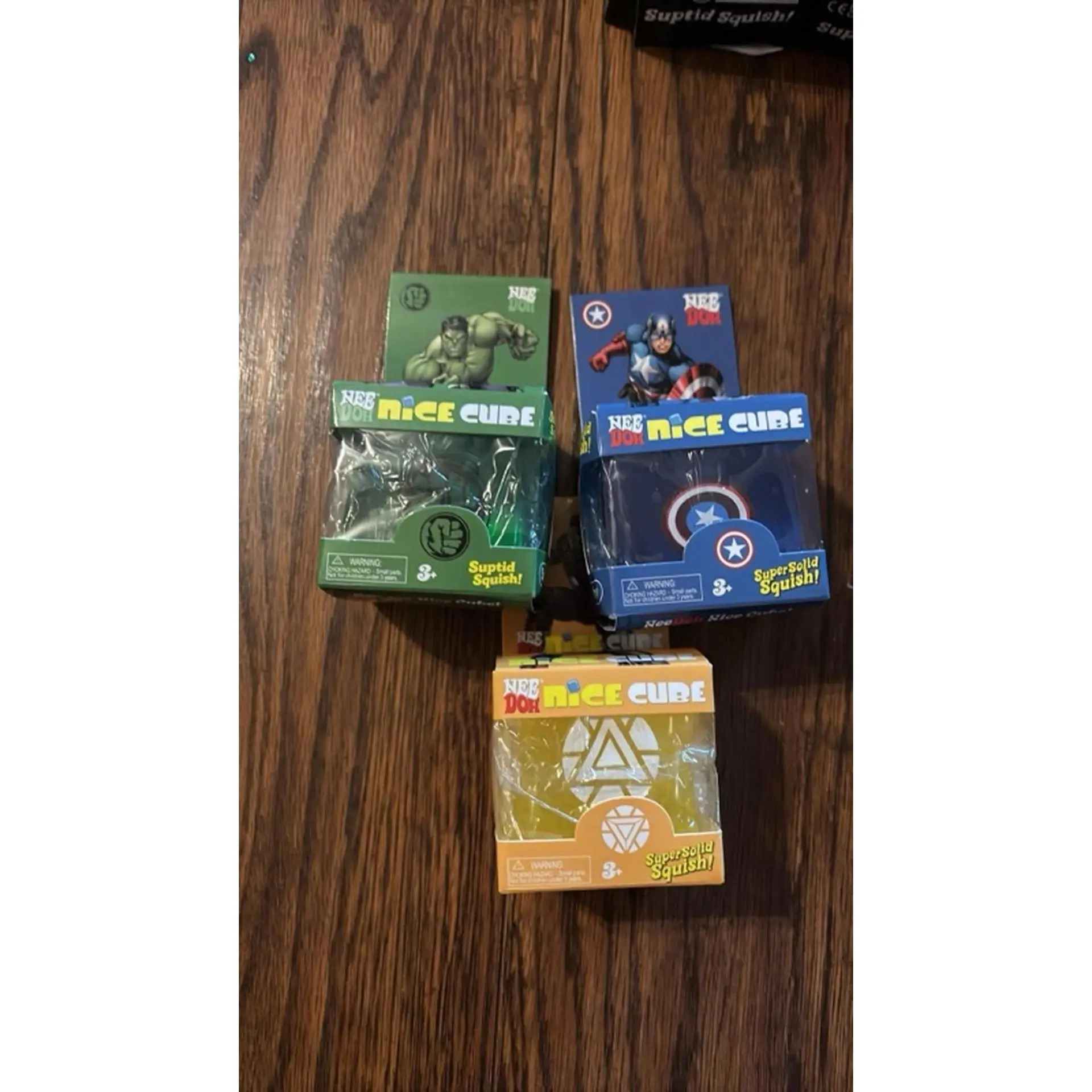 Nice Cube Super Squish! - 3-Pack of Superd Squish! - 3 Different Designs - 3+ Years Old - Fun and Engaging Toy for Kids