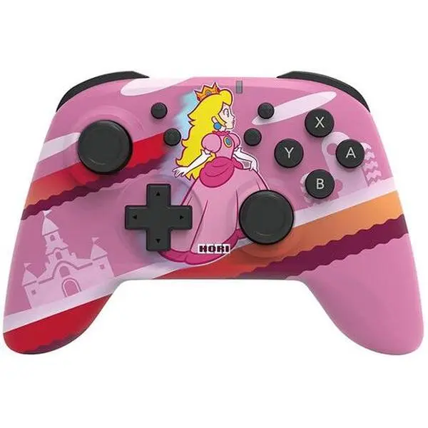 Switch Accessory:  Wireless Controller - HORI-Pad - Super Peach:  Officially Licensed by Nintendo  [GAMES ACCESSORIES] Controller