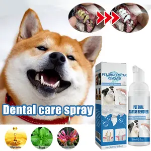 TrueRelief PET Dog Dental Care Spray, Fresh breath, cleaner teeth for Dog, Vet-Recommended Breath Freshener & Teeth Cleaning Spray, Eliminate Bad Breath, Relieve Gum Redness & Infections, Reduce Plaque & Tartar, No Brushing