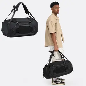 1pc Spacious Travel Bag, Duffel Waterproof, With Separate Shoe Compartment, for Men Business Trip & Gym, Multi-functional Weekender Backpack, Durable Sports Luggage