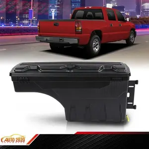Truck Bed Storage Box Right Fit For Chevy Silverado & GMC Sierra 1500 2500 3500
