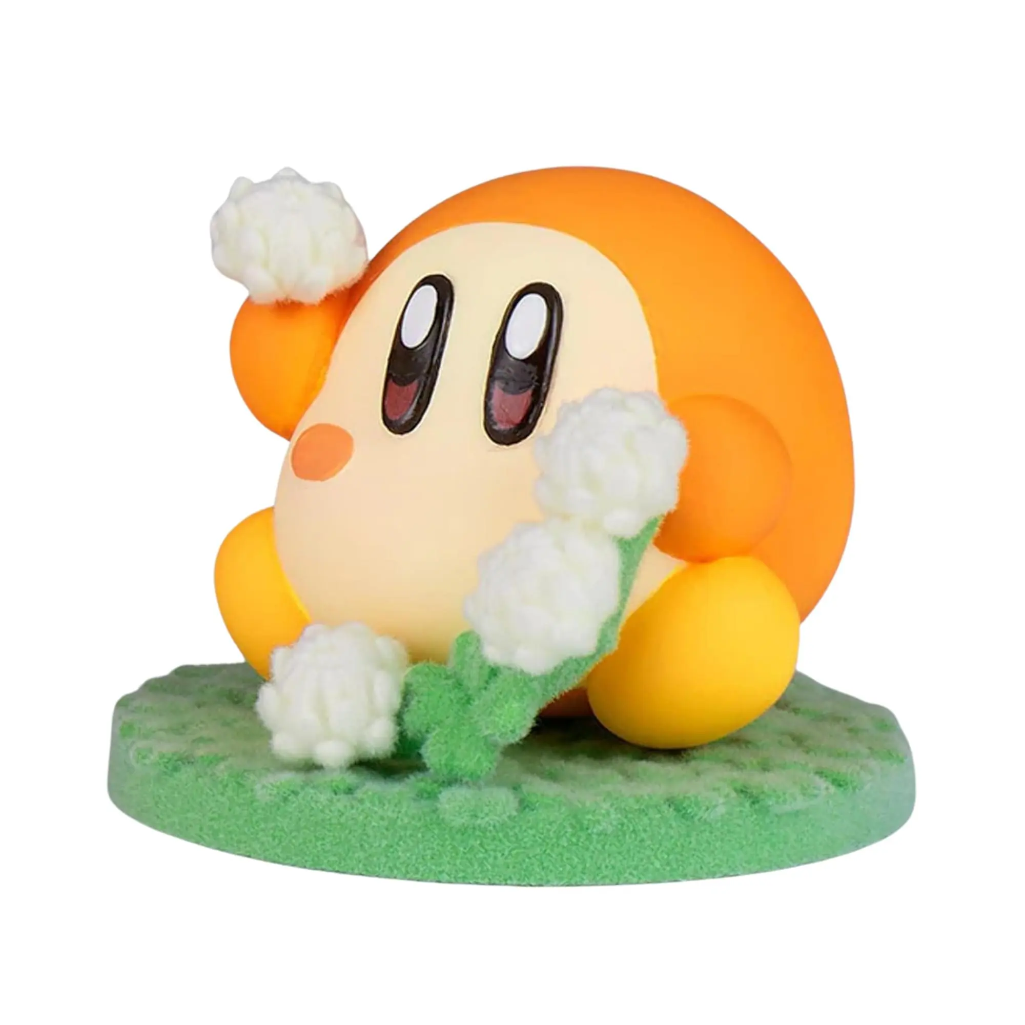 Kirby Fluffy Puffy Play In The Flowers Mini Action Figure - Waddle Dee Ver. C, Collectible Action Figure, Figurine Collectibles, Whimsical Figurines, Actionfigures