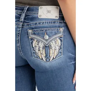 Arissa Wing Straight Jeans