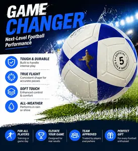 Mikasa FT5A Goal Master Soccer Ball - Tough & Durable, True Flight, Soft Touch, All-Weather, Perfect Gift for Football Enthusiasts,summervibes