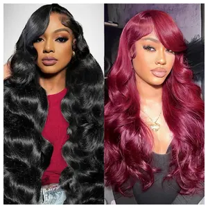 [Combo sale 30"&30"] 2 wig Human Hair Wig 180% Density HD Transparent Lace Front Wigs Human Hair Pre Plucked 13x4 Body Wave/Deep Wave/Straight Human Hair Wig for Women
