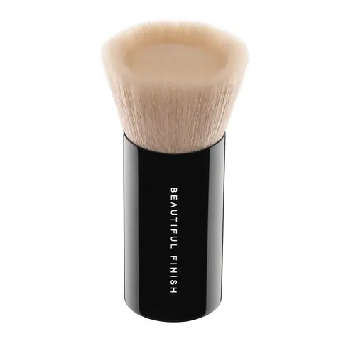 bareMinerals Beautiful Finish Foundation Brush - Ultra-Soft Synthetic Fibers for Even Coverage & Fast Application - Vegan & Cruelty-Free