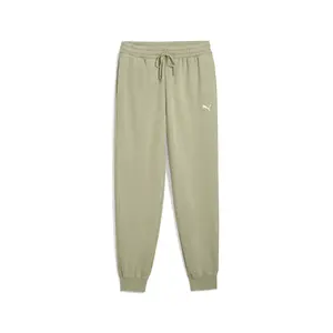 PUMA Mens Essentials Elevated Relaxed Wash Sweatpants Casual - Green