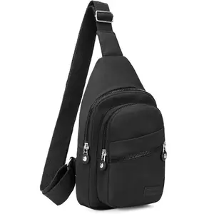 Small Sling Backpack Crossbody Sling Bag, Chest Bag Daypack Fanny Pack Cross Body Bag for Outdoors Hiking Traveling