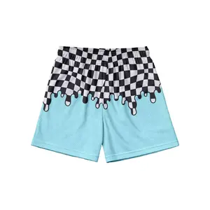 Baller Lifestyle | Checker Baseball Mesh Shorts– 5" Premium Athletic Shorts for Youth & Adults | Lightweight Breathable Summer Sports Shorts | Baseball Training, Gym & Everyday Activewear