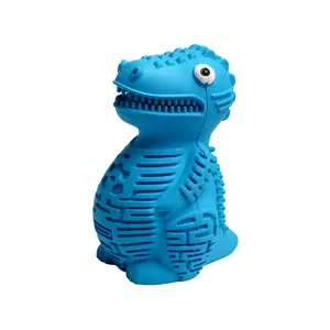 WOOZAPET Topplesaurus Slow Feeder & Treat Dispenser