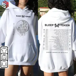 Sleep Token Music Shirt Doubled Sides, Sleep Token North America Tour Sweatshirt, North American Rituals Hoodie, Tour Tee, Mus0305Kh