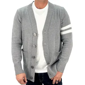 Hip Hop 50's Shop - Mens 1950s Letterman Cardigan Sweater Classic Fashion vintage wardrobe