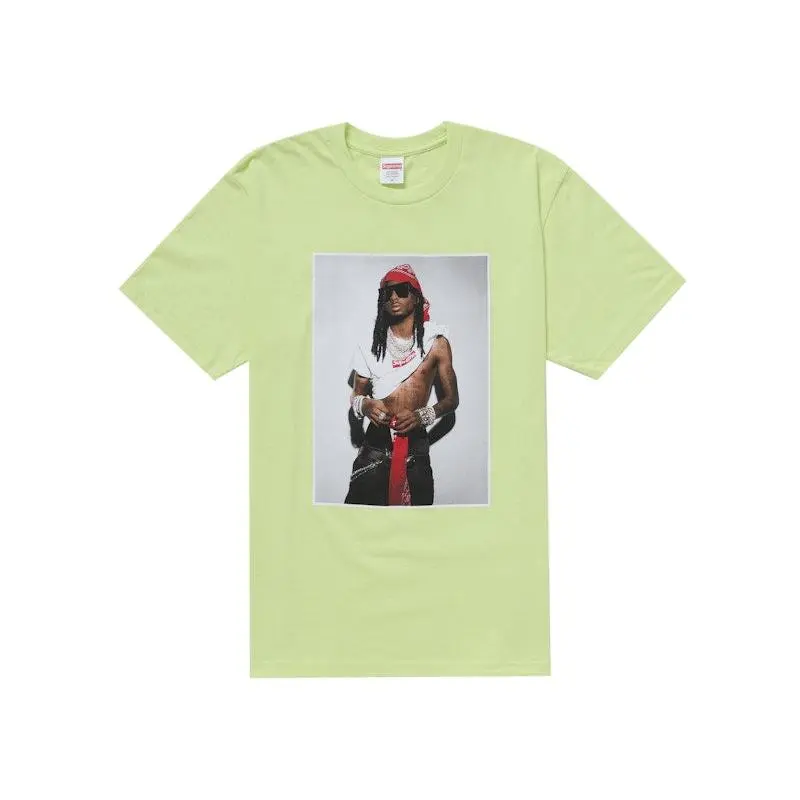 Supreme Men's Playboi Carti Tee Pale Green, from StockX