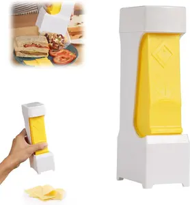 Butter Cutter Slicer with Bottom Cover Single Stick Toast Shredder Stainless Steel Blade for Bread Cakes Breakfast Food Grade Plastic Kitchen Utensils