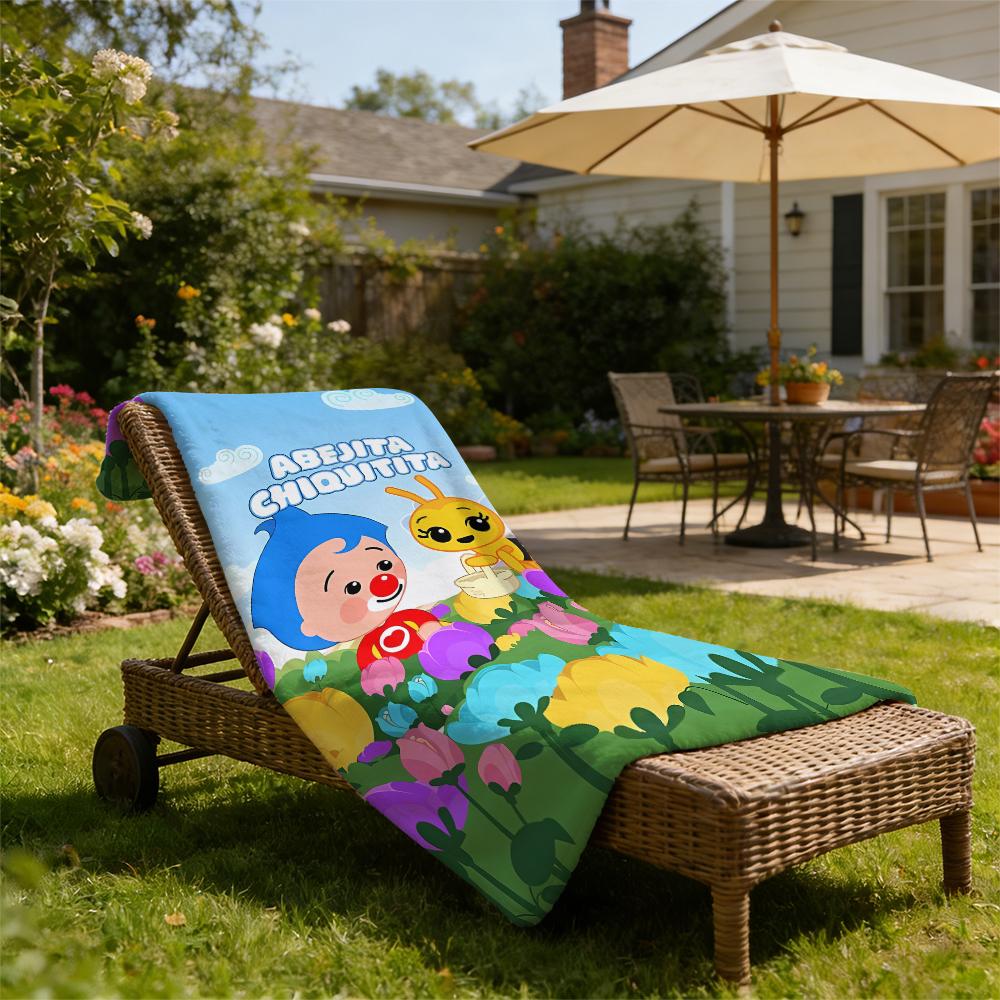 Abejita Chiquitita Flannel Blanket Lightweight,Warm,and Adorably Cute!Suitable for use in offices,sofas,and travel settings, etc Suitable for all four seasons This is the best gift for couples,children,parents and friends,and it can express deep love.