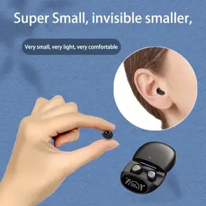 Mini Wireless Earphones, New Slide Cover Advanced Design, Suitable for Small Ear Canals, Fits All Smartphones, Bluetooth-compatible Connection