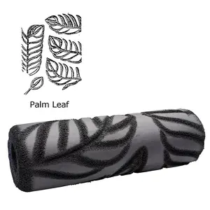 TOOLPRO Palm Leaf Foam Texture Roller Cover, Fits Frames