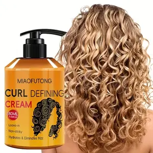 Argan Oil Curl Defining Cream - Hydrating Styling Conditioner For All Hair Types | Enhances Shine, Boosts Volume | Ideal For Dry & Frizzy Hair (Frizz Control & Moisture Lock)
