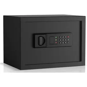 0.8Cu.Ft  Safe Box - Digital Keypad  Safe for /Office, Heavy Duty Steel  Box with Silent Access & Anti- , Compact Wall/Floor Mount Design
