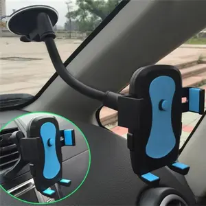 New Car Phone Holder Bracket Mount Cup Holder Universal Cell Phone Car Mount Car Phone Stand Car Mobile Support Vacuum Suction Phone Holder Suction Windshield Phone Locking Universal Smartphone Holder Car-Accessories