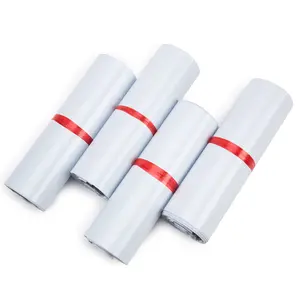 100pcs Self-adhesive White Express Delivery  With Various Specifications For Mailing Supplies, New Material Packaging , Mailing Document , Transportation Packaging Bags