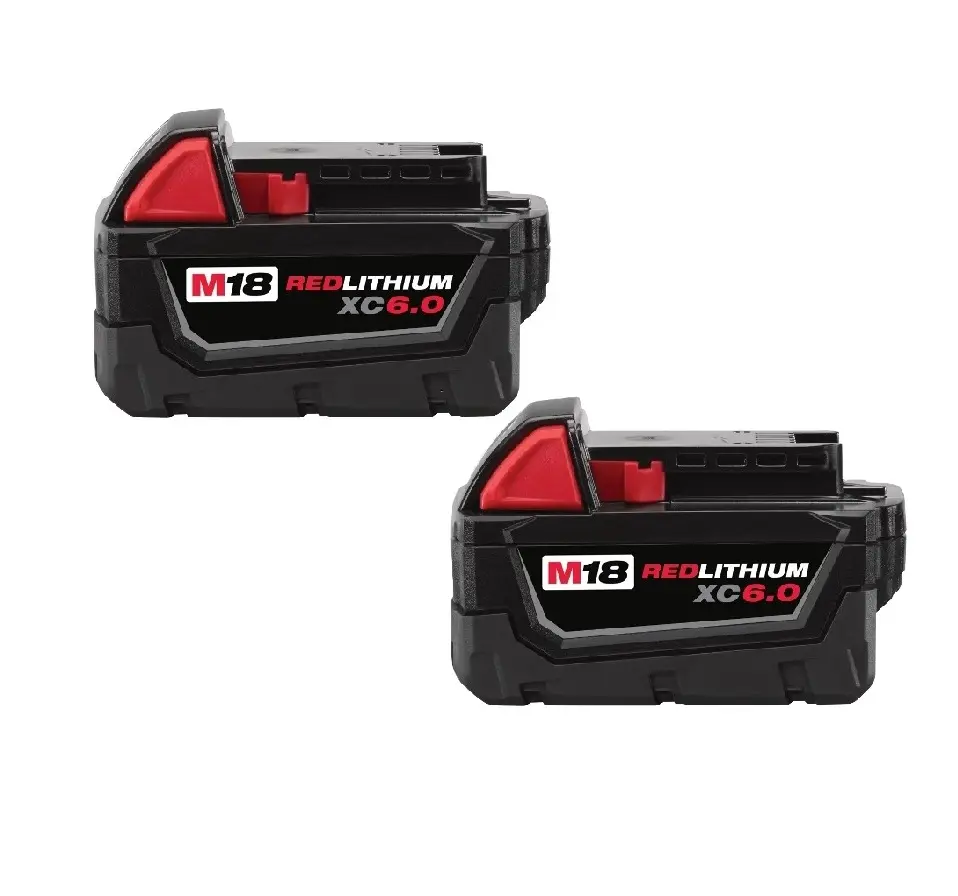 Milwaukee 48-11-1860 M18 REDLITHIUM XC6.0 Battery Pack  - 1 or 2 Pack