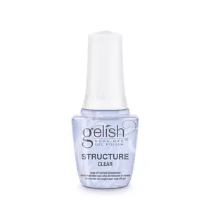 Gelish Brush On Structure Gel – Self-Leveling, Building and Strengthening Nails, Ideal for Sculpting, Enhancing Gel Manicures, and Achieving a Durable, Long-Lasting Finish