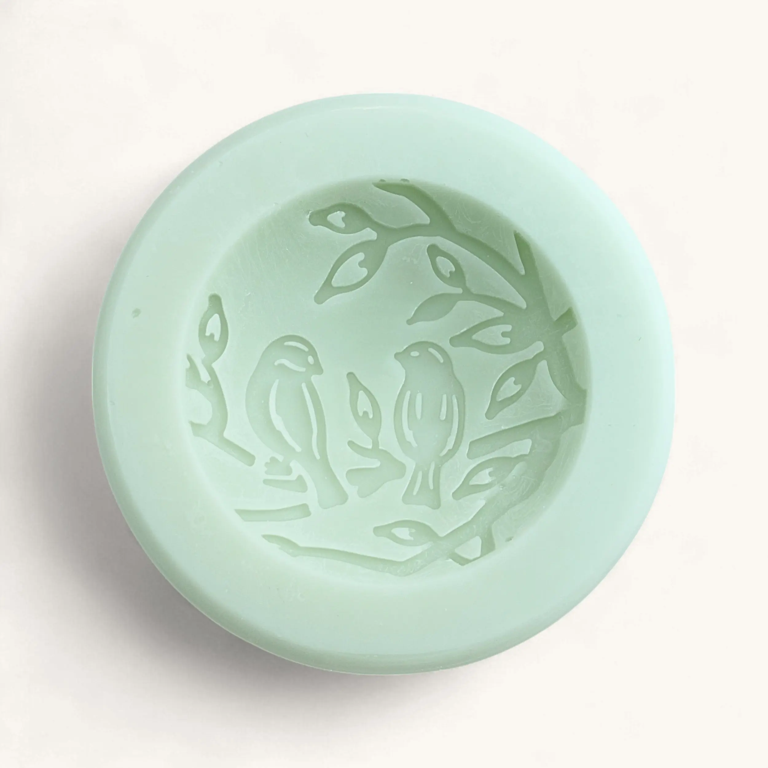 Cucumber Mint Scented Vessel - Birds