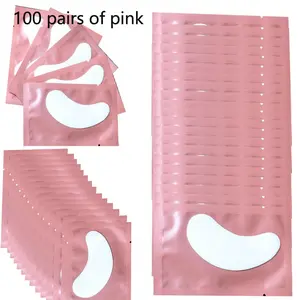 Eyelash Extension Tools Kit, Beauty Tools, Moisturizing Hydrogel Eye Patches, Plant-Based Soothing Ingredients, Suitable for All Eye Shapes