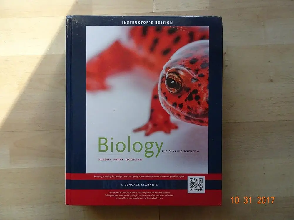 Biology: The Dynamic Science 4e - Natural Sciences Educational Book, Emphasizes Process, Mathematical Reasoning & Quantitative Analysis for Academic Learning