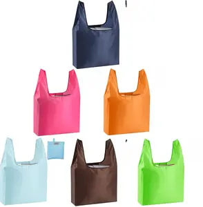 6-Pack Large Reusable Grocery Bags – Heavy Duty, Foldable & Washable Tote Gift Set